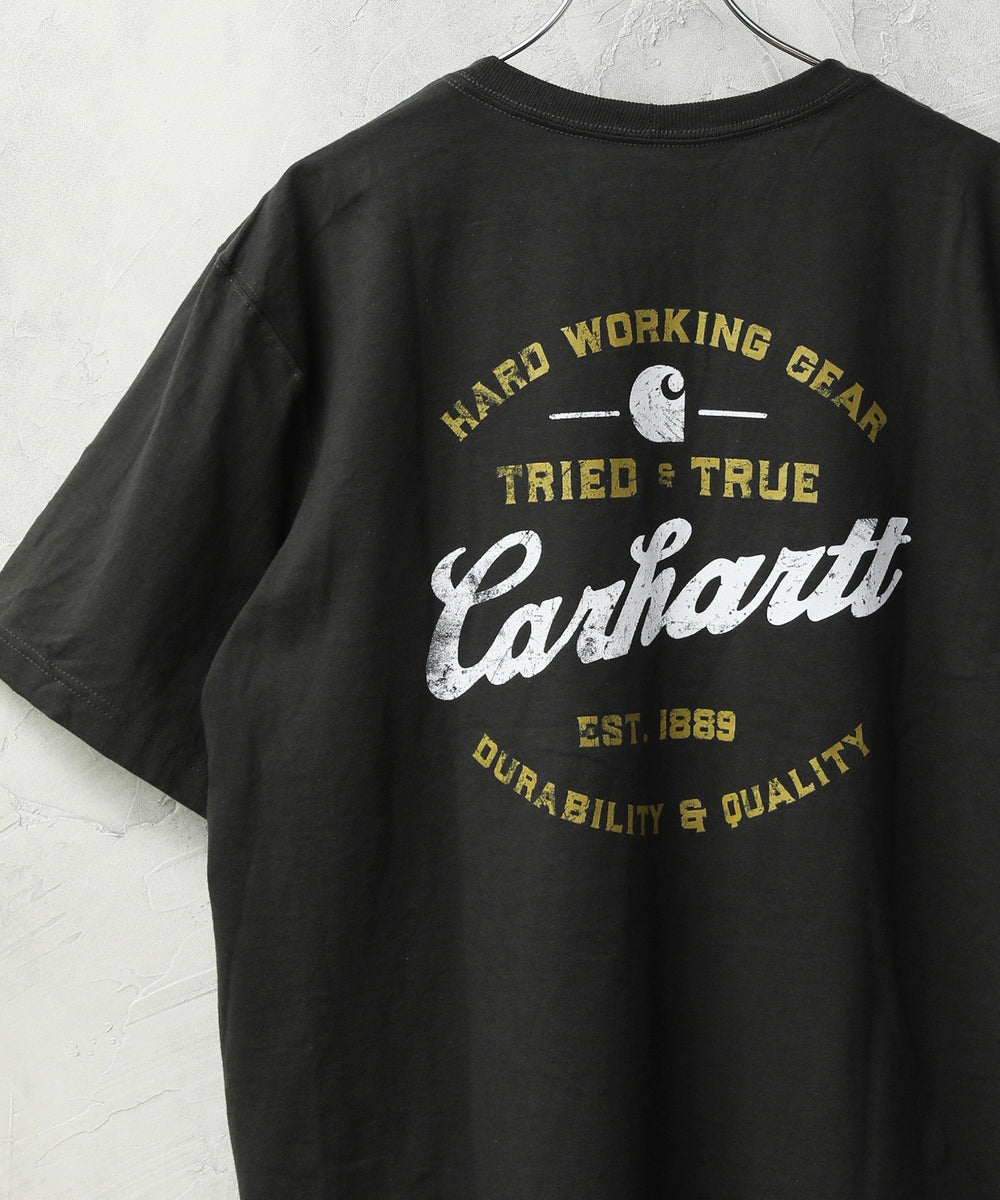 【Carhartt/カーハート】バックプリント 半袖Tシャツ