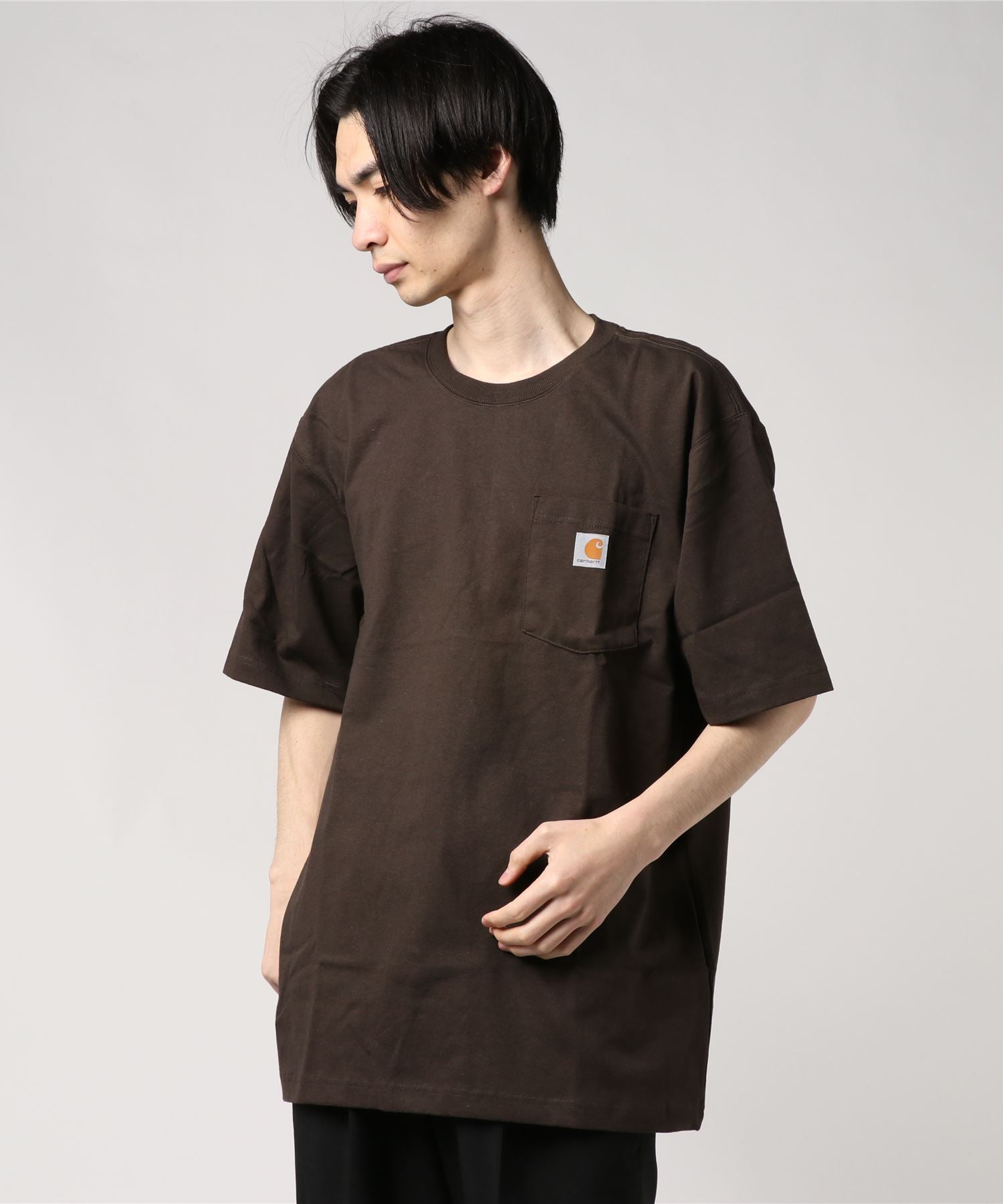 Carhartt カーハート】ビッグシルエット クルーネックポケット付き半袖