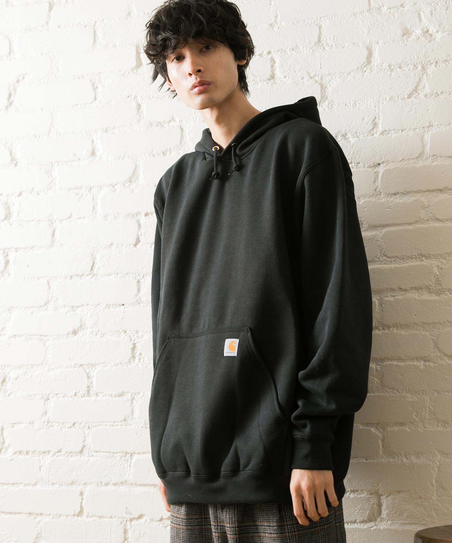 Carhartt カーハート】ミッドウェイトプルオーバーパーカー