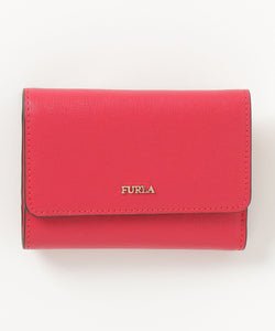 【FURLA/フルラ 】レザーコンパクトウォレット/三つ折り財布