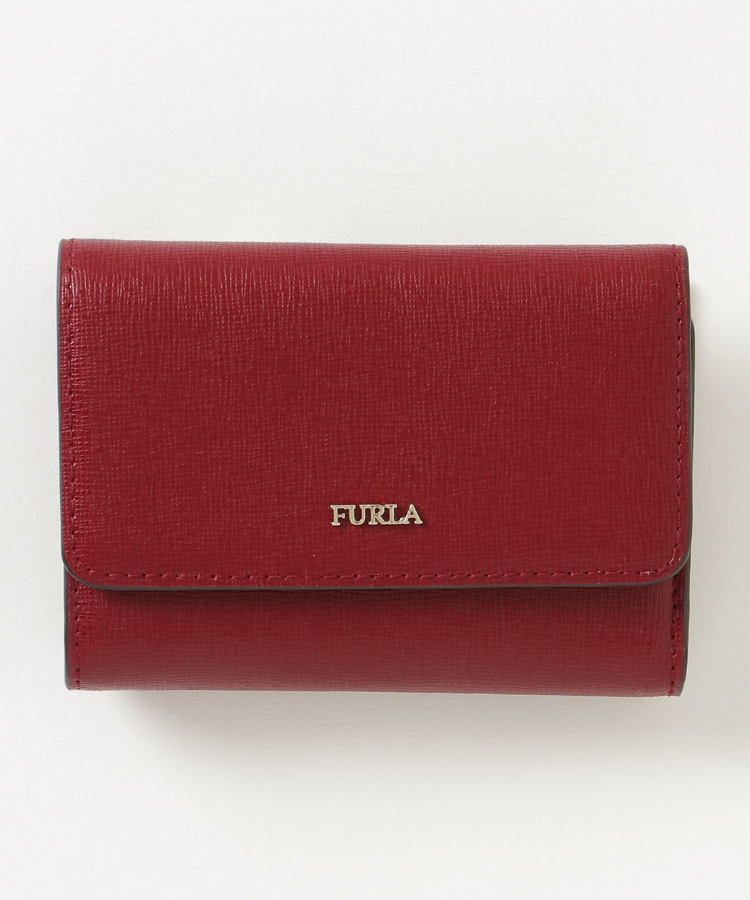 【FURLA/フルラ 】レザーコンパクトウォレット/三つ折り財布