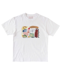 Common Noun/kana akiyama INDIA 半袖 プリントT-shirt