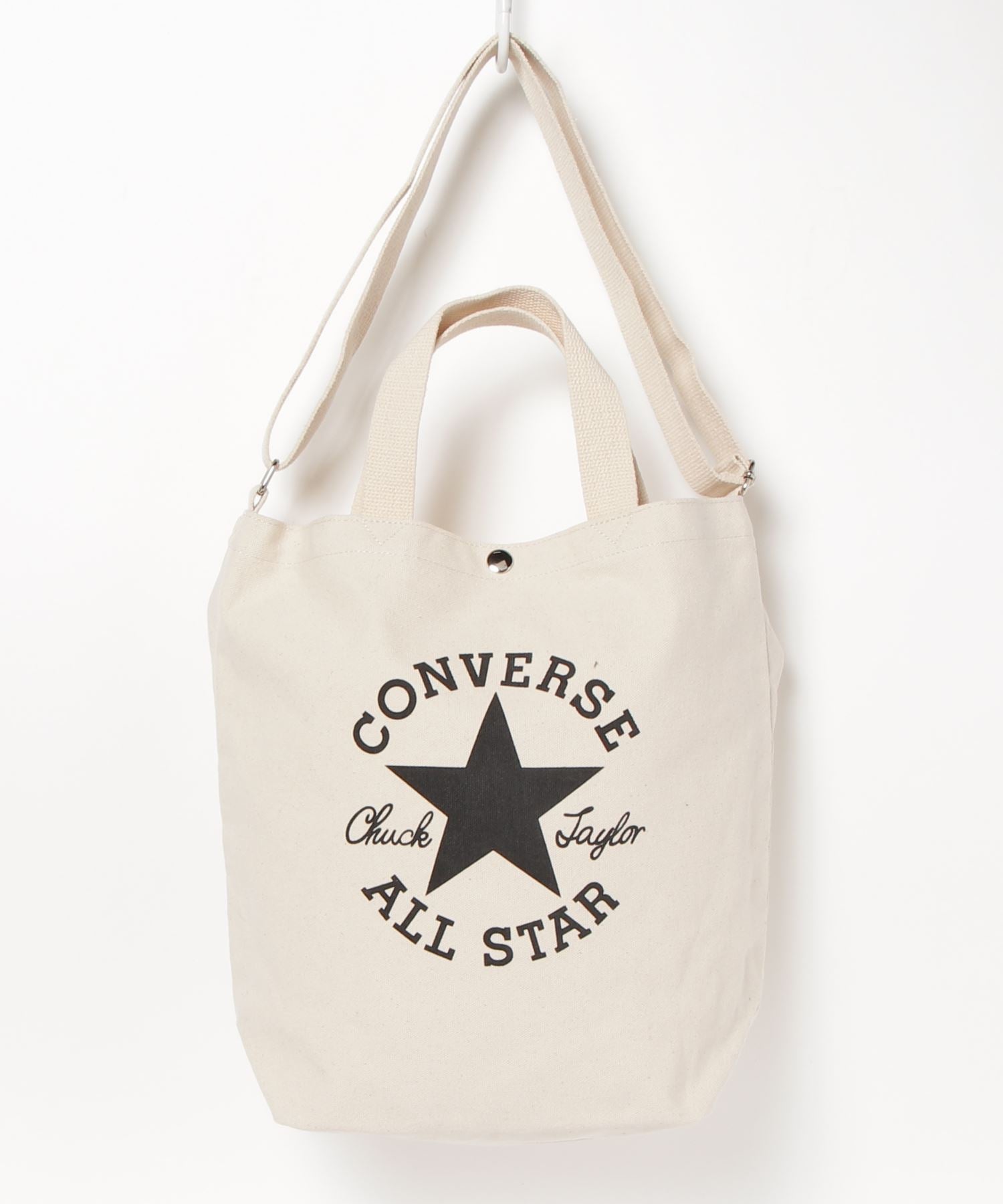 【CONVERSE/コンバース】キャンバスビッグロゴ2WAYトートバッグ/CANVAS BIGLOGO 2WAY TOTE BAG