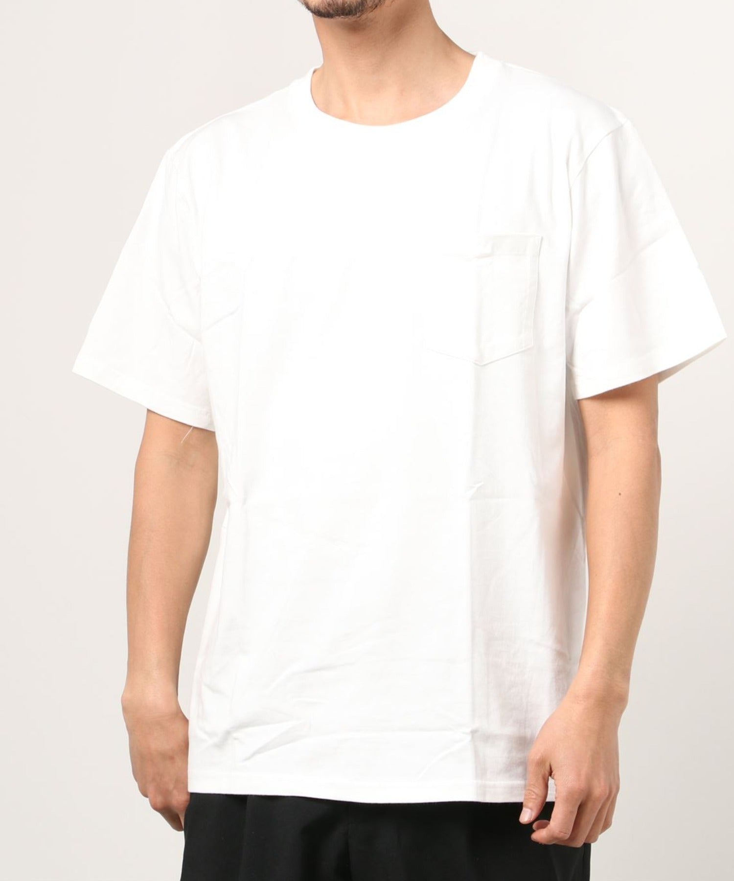 【FRUIT OF THE LOOM/フルーツオブザルーム】7oz ヘビーウェイトクルーネックポケット付きTシャツ/カットソー/HEAVY  WEIGHT T-shirt