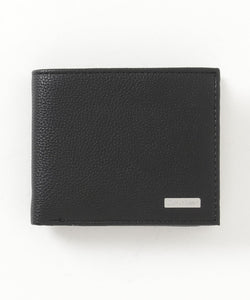 【Calvin Klein/カルバンクライン】レザーウォレット/二つ折り財布/Wallet