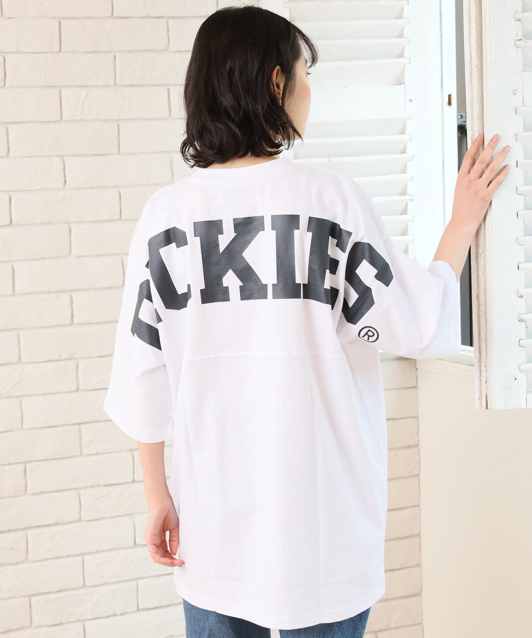 【DICKIES/ディッキーズ】ワンポイント刺繍＆バックプリント半袖Tシャツ