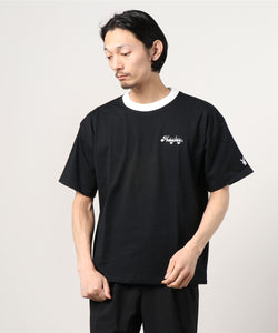 【PLAYBOY/プレイボーイ】ロゴアートワークプリント 半袖Tシャツ