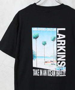 【LARKINS/ラーキンス】ビッグシルエットプリントTシャツ(OCEAN)