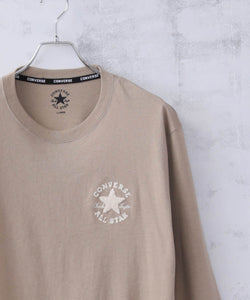 【CONVERSE/コンバース】ワンポイントロゴ サガラ刺繍 ロングスリーブTシャツ