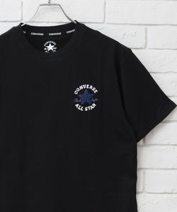 【CONVERSE/コンバース】サガラパッチ刺繍ワンポイントロゴ クルーネックTシャツ