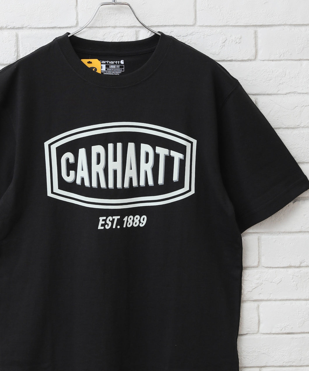 【Carhartt カーハート】リラックスフィット ヘビーウェイト ショートスリーブ ロゴグラフィックTシャツ