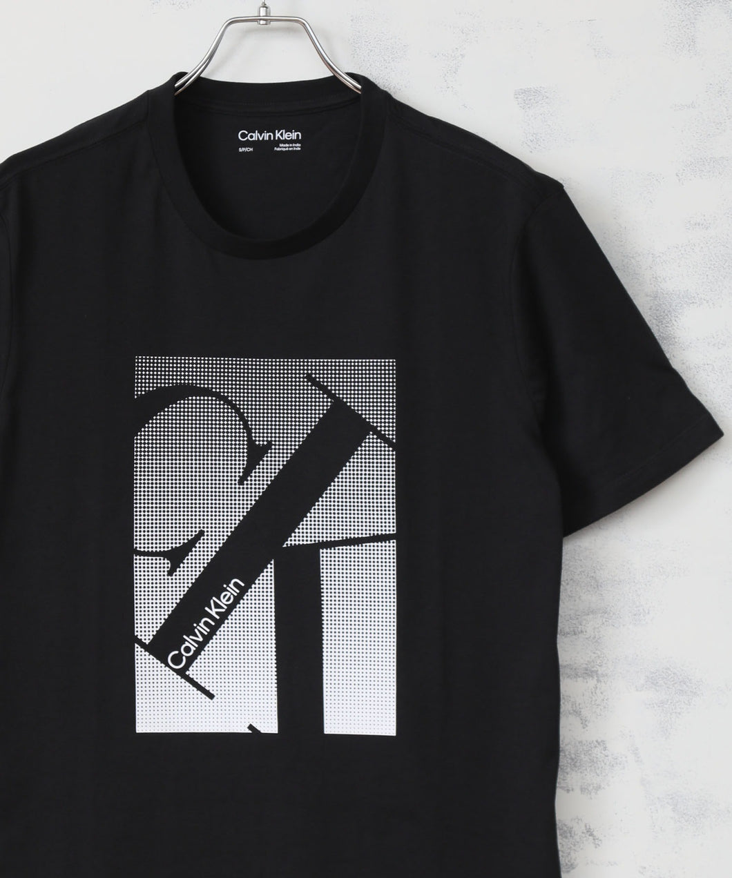 【Calvin Klein/カルバンクライン】グラフィック CKロゴグラデーションプリント Tシャツ